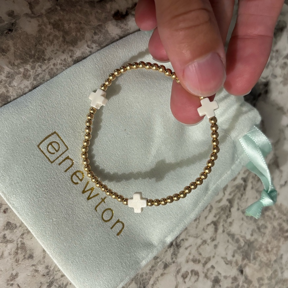 Enewton 3mm cross bracelet